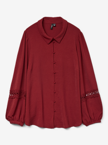 Vero Moda VMCALVA Krekls -Syrah - 10333180