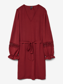 Vero Moda VMCALVA Lyhyt mekko -Syrah - 10333181