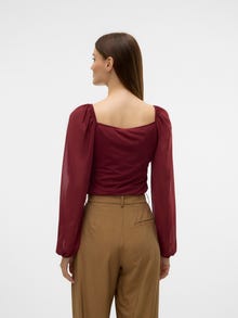 Vero Moda VMLIA Tops -Cabernet - 10333239