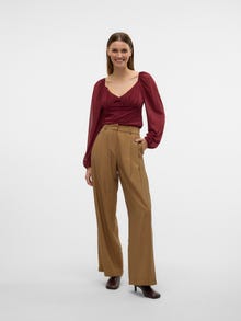 Vero Moda VMLIA Tops -Cabernet - 10333239
