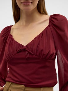 Vero Moda VMLIA Tops -Cabernet - 10333239