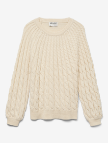 Vero Moda VMSAPPHIRE Pullover -Oatmeal - 10333284