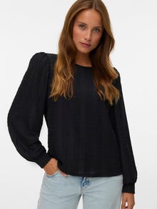 Vero Moda VMJASMIN Top -Black - 10333293