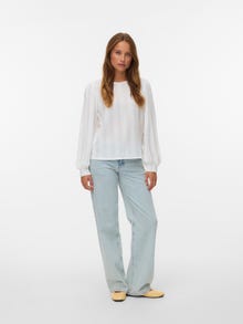 Vero Moda VMJASMIN Top -Snow White - 10333293