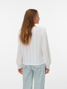 Vero Moda VMJASMIN Top -Snow White - 10333293