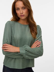 Vero Moda VMJASMIN Top -Laurel Wreath - 10333293