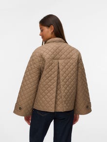 Vero Moda VMHOLTE Quilted Jacket -Silver Mink - 10333347