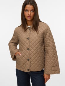 Vero Moda VMHOLTE Quiltad jacka -Silver Mink - 10333347