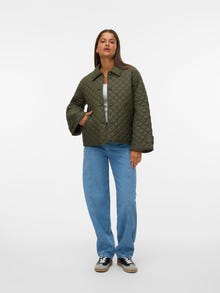 Vero Moda VMHOLTE Quilted Jacket -Grape Leaf - 10333347