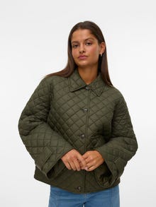 Vero Moda VMHOLTE Quilted Jacket -Grape Leaf - 10333347