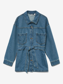 Vero Moda VMBEATRICE Jeansjacka -Medium Blue Denim - 10333394