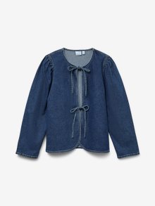 Vero Moda VMMAISIE Denim shirt -Medium Blue Denim - 10333418