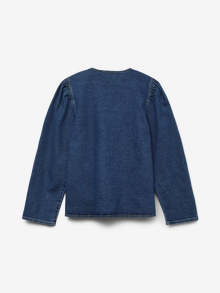 Vero Moda VMMAISIE Denim shirt -Medium Blue Denim - 10333418