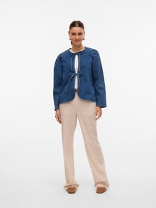 Vero Moda VMMAISIE Denim shirt -Medium Blue Denim - 10333418