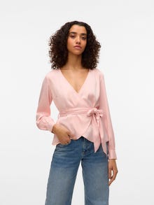 Vero Moda VMLILJA Topp -Blushing Rose - 10333449