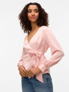 Vero Moda VMLILJA Topp -Blushing Rose - 10333449