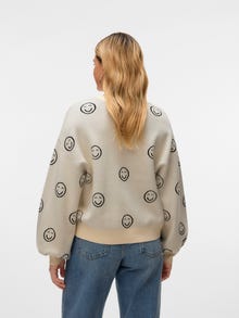 Vero Moda VMNEWSOMEONE Neulepuserot -Birch - 10333513