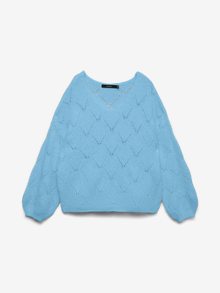 Vero Moda VMNOVAH Pulóveres -Airy Blue - 10333553