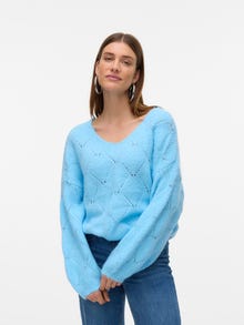 Vero Moda VMNOVAH Pulóveres -Airy Blue - 10333553