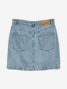 Vero Moda VMKATHY High waist Short skirt -Light Blue Denim - 10333567