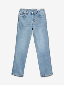 Vero Moda VMAMARA Mid rise Straight Fit Jeans -Light Blue Denim - 10333583