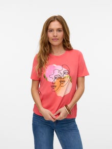 Vero Moda VMDIFACEY T-shirts -Dubarry - 10333772