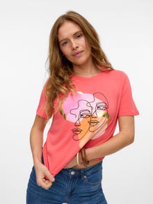 Vero Moda VMDIFACEY T-shirts -Dubarry - 10333772