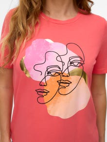 Vero Moda VMDIFACEY T-shirts -Dubarry - 10333772