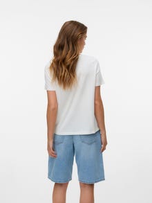 Vero Moda VMDIFACEY T-shirt -Snow White - 10333772