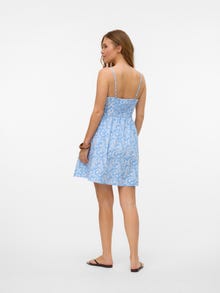 Vero Moda VMCHARLOTTE Kort kjole -Cornflower Blue - 10333781
