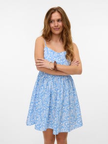 Vero Moda VMCHARLOTTE Kort kjole -Cornflower Blue - 10333781