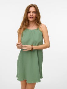 Vero Moda VMNATALI Short dress -Hedge Green - 10333782