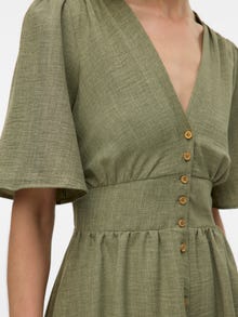 Vero Moda VMMELANEY Trumpa suknelė -Laurel Wreath - 10333785