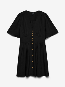 Vero Moda VMMELANEY Korte jurk -Black - 10333785