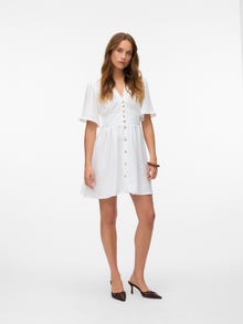Vero Moda VMMELANEY Vestido corto -Snow White - 10333785