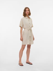 Vero Moda VMTHEA Īsa kleita -Moonbeam - 10333791