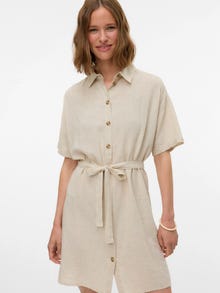 Vero Moda VMTHEA Vestido corto -Moonbeam - 10333791
