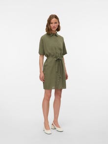 Vero Moda VMTHEA Korte jurk -Deep Lichen Green - 10333791