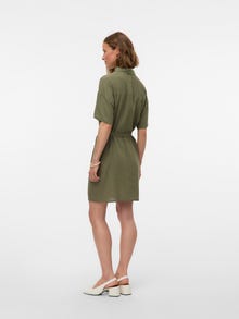 Vero Moda VMTHEA Korte jurk -Deep Lichen Green - 10333791