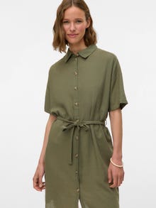 Vero Moda VMTHEA Korte jurk -Deep Lichen Green - 10333791