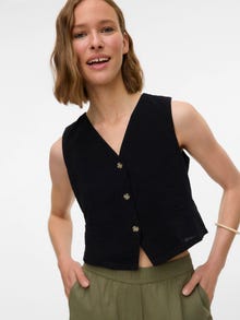 Vero Moda VMCAIA Tailored vest -Black - 10333795