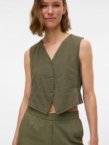 Vero Moda VMCAIA Tailored Waistcoat -Kalamata - 10333795