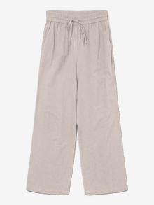 Vero Moda VMCAIA Mid waist Trousers -Silver Lining - 10333796