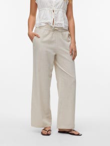 Vero Moda VMCAIA Cintura media Pantalones -Silver Lining - 10333796