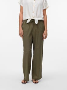 Vero Moda VMCAIA Mid waist Trousers -Kalamata - 10333796