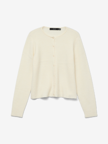 Vero Moda VMLEFILE Gebreid vest -Snow White - 10333832