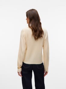 Vero Moda VMLEFILE Gebreid vest -Snow White - 10333832