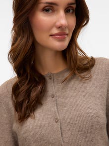 Vero Moda VMLEFILE Cardigan in Maglia -Moon Rock - 10333832