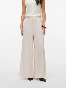 Vero Moda SNVICKY Mellemhøj talje Bukser -Moonbeam - 10333884