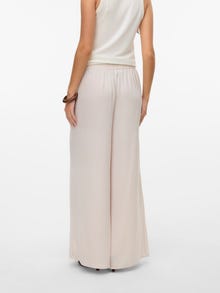 Vero Moda SNVICKY Mellemhøj talje Bukser -Moonbeam - 10333884